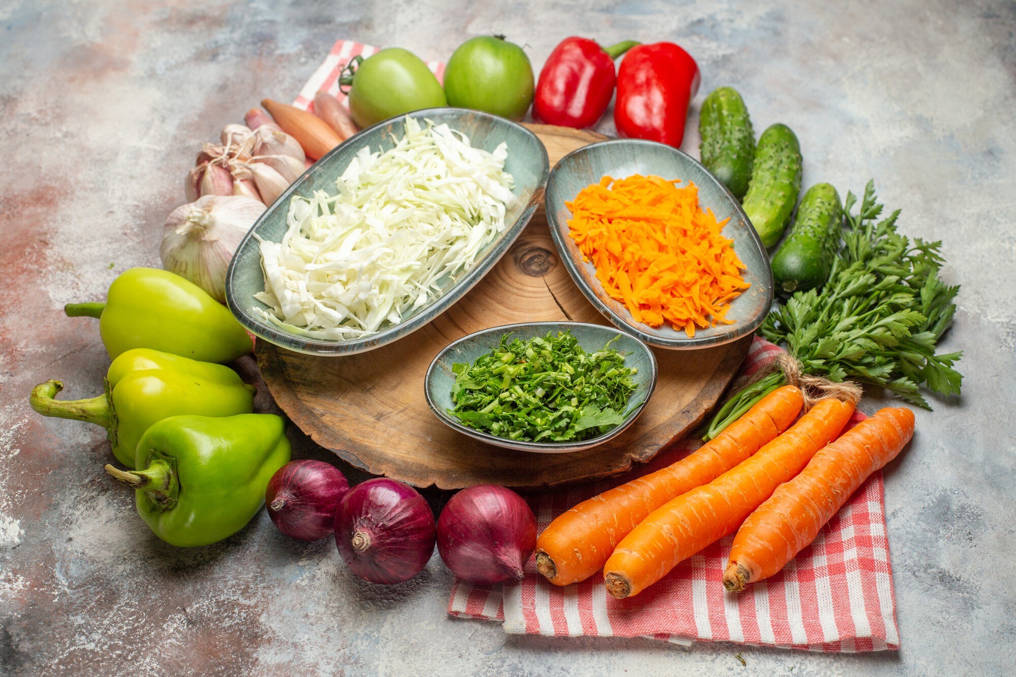 Fresh ingredients